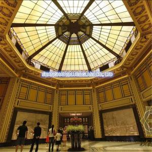 Buy cheap Tiffany Style Stained Glass Decorative Panels With Textured / Smooth Surface from wholesalers