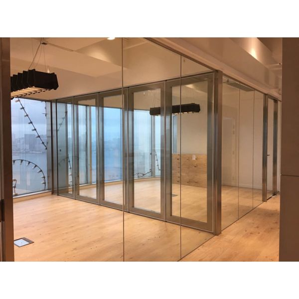 Easy To Install Folding Office Room Separator Suitable Office Commercial Spaces