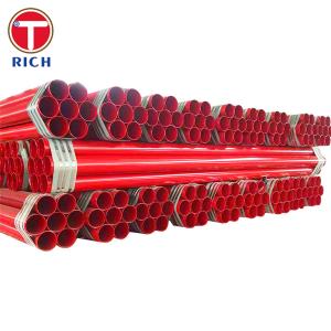 Buy cheap ASTM A978 Plastic Coated Steel Pipe Pre-Coated Polyethylene Lined Composite Rib Welded Steel Pipe from wholesalers