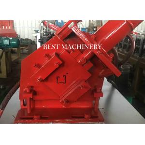 Stud And Track Roll Forming Machine PLC Control Flying Saw Cutting Type