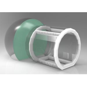 Custom Backdrop Inflatable Christmas Photo Snow Globes With Tunnel