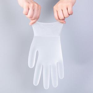 Buy cheap Clear Transparent Thick Protective Disposable PVC Gloves from wholesalers