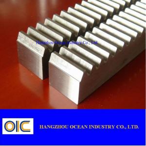 Buy cheap American Standard Gear rack , Gear Racks , type M0.5 , M1 , M1.5 , M2 , M2.5 , M3 ,M4 , M5 ,M6 , M7 , M8 , M9 , M10 from wholesalers