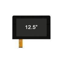 Buy cheap 12.5 Inch PCAP multi Touch Capacitive Screen 6H Surface Hardness With Grey Glass product