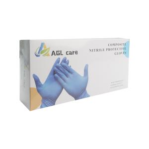 Buy cheap Disposable Medical Device Consumables High Elastic Rubber Latex Nitrile Gloves from wholesalers