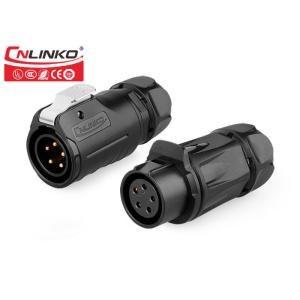 Buy cheap 5 Pin Cnlinko M20 12A Male Female Cable Connector product