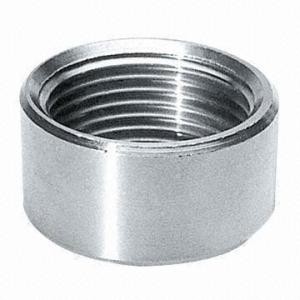 Buy cheap duplex stainless ASTM A182 F46 threaded half coupling from wholesalers