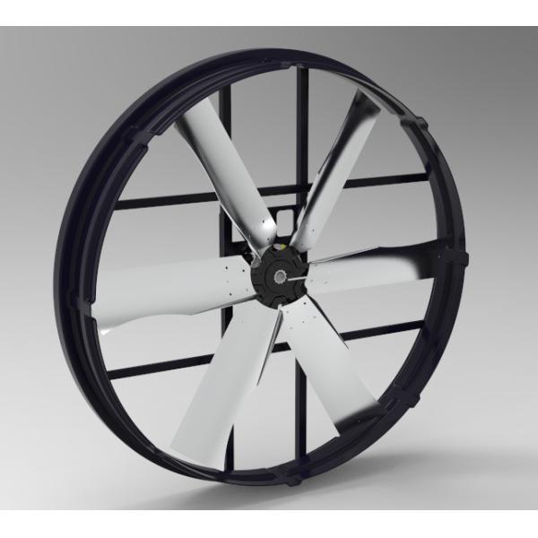 Buy cheap Industrial Panel Fan With Max Airflow 120000 m³/h And 60 m³/h Capacity Vortex Inline from wholesalers