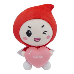 Buy cheap EN71 25cm Mini Plush Mascot Toy With Printed Logo from wholesalers