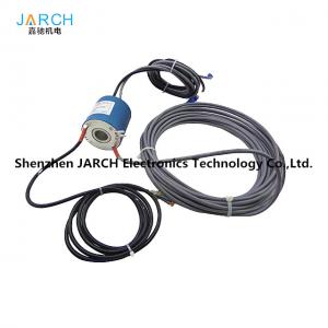 Buy cheap RJ45 USB 2.0 Ethernet Slip Ring Signal Bore Size 12.7mm USB 3.0 through bore slip ring product