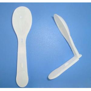 Buy cheap disposable fold plastic spoon for Ice cream, yogurt from wholesalers