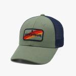 Buy cheap Wool Acrylic Fabric 6 Panel Trucker Cap Custom Embroidery Logo Plastic Snap Buckle from wholesalers