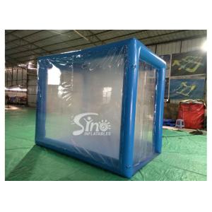 Buy cheap Custom Made Portable Transparent Emergency Inflatable Disinfection Chamber For Outdoor Sanitizing In Public Places from wholesalers