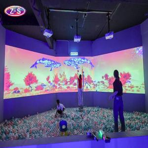 Buy cheap 3*2.2m-12*2.2m Interactive Projection Wall One Button Switch Remote Control Operation from wholesalers