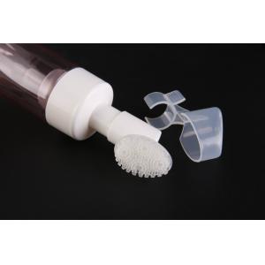 Cosmetic Empty Foaming Hand Soap Bottles With Cleansing Pad Bubble Brush 100ML