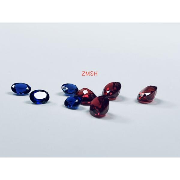 Buy cheap Royal Blue Synthetic Gem Stone Ruby Sapphire Gems from wholesalers