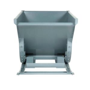 7000Lbs Self Dumping Forklift Hopper Gray Steel Dumping Hopper