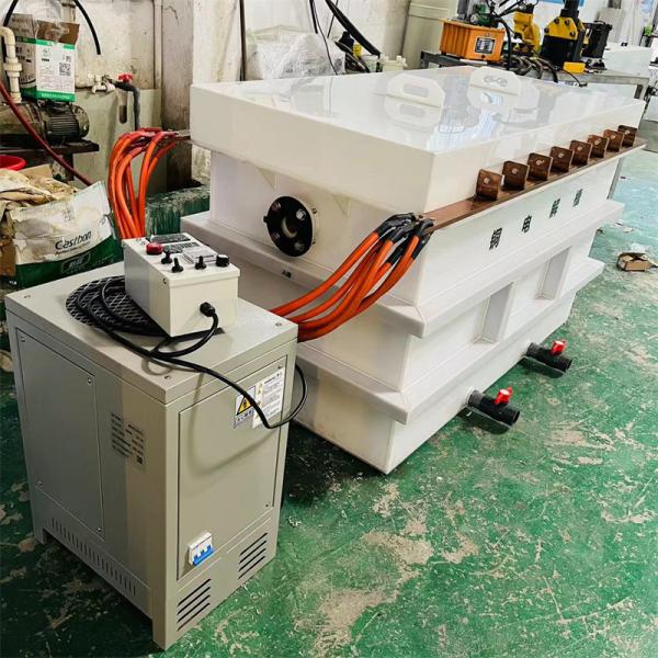 Quality Customizable Sulfuric Acid Copper electrolysis equipment with PLC Control System for sale