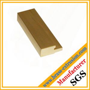 China OEM design lock cylinder material copper extrusion profile section on sale