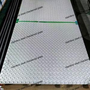 Buy cheap Stainless Steel Checkered Plate 304 316L Anti-Slip 3mm-8mm from wholesalers