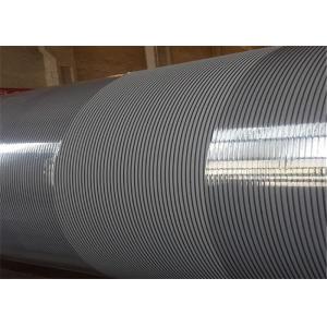 China Stainless Steel Cover Hard Coating R Grooved Rolls on sale