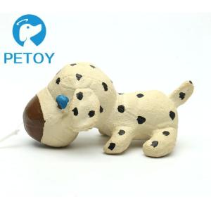 Buy cheap Eco - Friendly Squeaker Latex Pet Toys PP Cotton Stuffed Dog With Tail from wholesalers