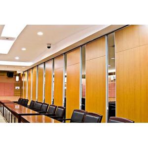 Buy cheap Soundproof Wall Panel Sliding Operable Office Partition Walls 65mm Thickness from wholesalers