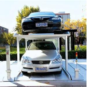 Buy cheap Electric Hydraulic Simple Car Parking Lift In Pit For Two Cars 4-5ton from wholesalers