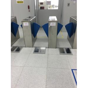 Buy cheap High Speed ESD Turnstile Stainless Steel With Reader / ESD Gate Tester from wholesalers