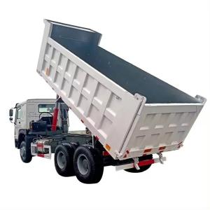 Buy cheap Sinotruk Howo 6x4 30 Ton Dump Tipper Truck with 2 Passenger Seats and Video Support from wholesalers