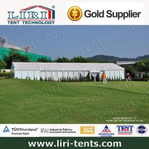 Buy cheap 200 People Wedding Tent 10*25m With Solid Glass Wall from wholesalers