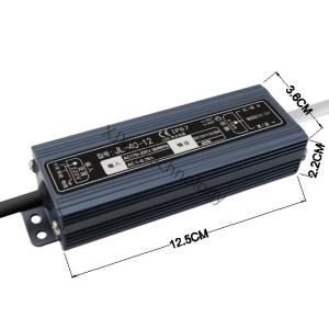 Buy cheap 40 Watt Waterproof IP67 12V Power Supply Wall Light LED Module LED Transformer from wholesalers