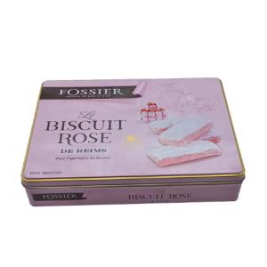 Buy cheap Waterproof 1C Printing Biscuit Tin Box Metal Tin Packing from wholesalers
