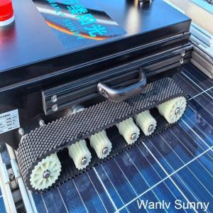 1100 mm Wide Rolling Brush WLS-7 Solar Panel Cleaning Machine for Effective