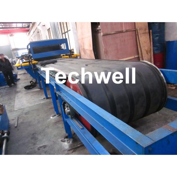 Quality PU Insulated Sandwich Panel Forming Machine With Double Belt Drive Type , Cooling System for sale