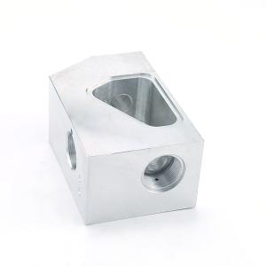 ASTM Standard Precision Machined Aluminum Valve Metal Block in with RoHS