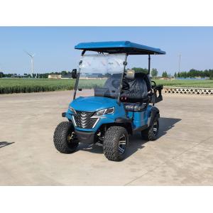 1740mm Wheelbase Two Seater Golf Cart With LCD Instrument Dashboard