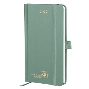 Buy cheap Light Green Hardback Mini Weekly Planner With Vertical Inner Pages from wholesalers
