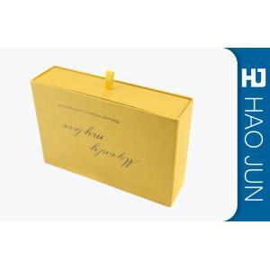 Drawer Style Cosmetic Paper Boxes For Promotion , Rectangle Shape