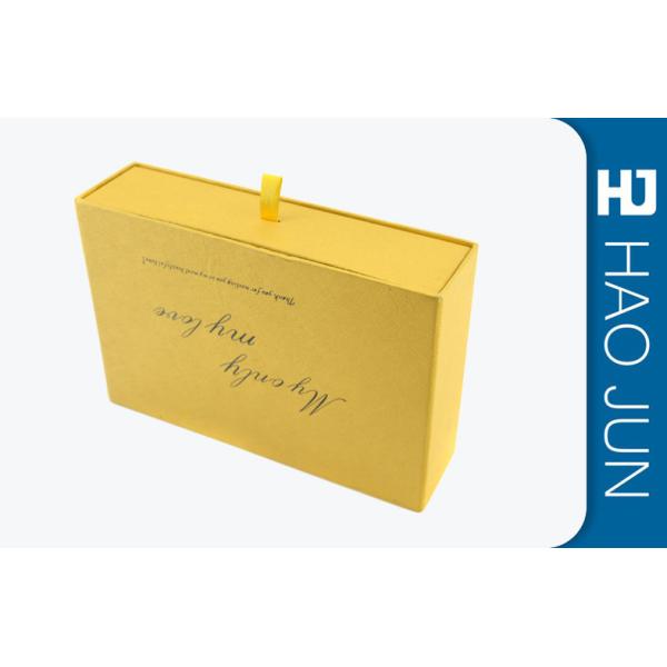 Drawer Style Cosmetic Paper Boxes For Promotion , Rectangle Shape