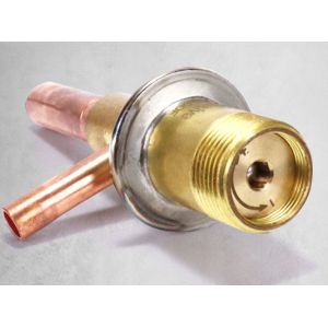 Buy cheap New Condition Automatic Expansion Valve with Hot Gas Bypass for R404A Refrigeration in Brass/Copper Material from wholesalers