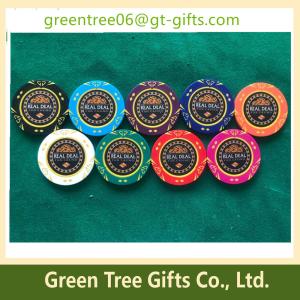 Buy cheap Different design Acrylic round plastic mini poker chips for games product