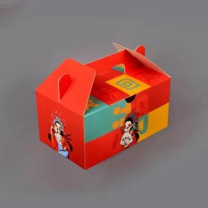 Buy cheap Embossing Paperboard Fried Chicken Containers Packaging Boxes Custom from wholesalers