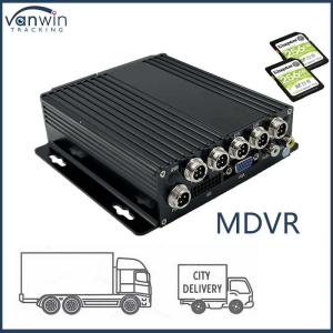 Buy cheap 4CH 1080P Dual SD Card Mobile DVR 4G GPS1080P Vehicle GPS Function 12 Months Warranty from wholesalers