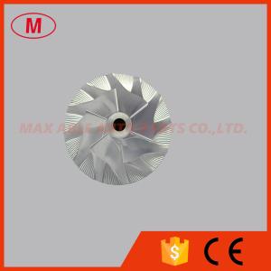 Buy cheap RHF4H 29.80/46.50mm 6+6 blades turbo Billet/milling/Aluminum 2024 compressor wheel for 8-98089-5566 from wholesalers