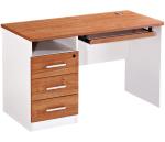 Buy cheap Knock Down Packed Melamine Office Computer Desk With Strong Leg from wholesalers