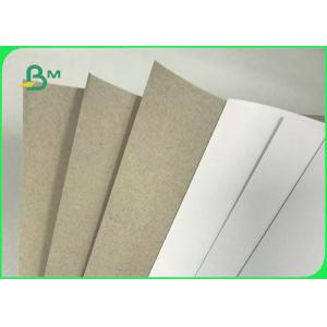 Buy cheap 350gsm 400gsm C1S Coated Duplex Board White Surface Grey Back For Boxes from wholesalers