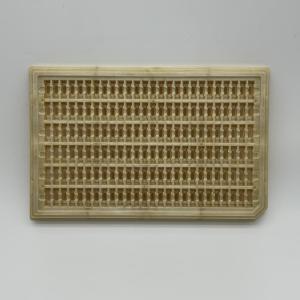 China High Quality PEI Natural Color Semiconductor Chip Loading Tray Matrix QTY 6*26=156 PCS Chip Tray on sale