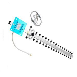 Buy cheap 16 Elements 60cm Hight 4G 25dBi  SMAJ Connector Aluminum Alloy WiFi YAGI Antenna from wholesalers