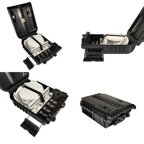 Buy cheap FTTH Box 16 Core Fiber Optic Terminal Distribution Box With Wall/Pole Method from wholesalers